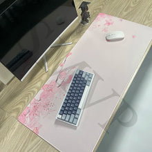 Pink Sakura Mousepad Office Desk Mat Big Gaming Mouse Pad XXL Mouse Mat Large Keyboard Mat Desk Pad For Computer