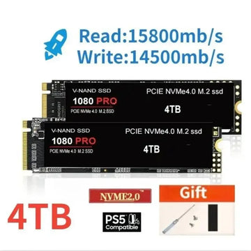 Original 1080PRO Hard Disk SSD 1TB 2TB 4TB M2 Nvme Pcie  M2 2280 Drive Internal Solid State Disk 4TB SSd Nvme M2 For PS5 Desktop