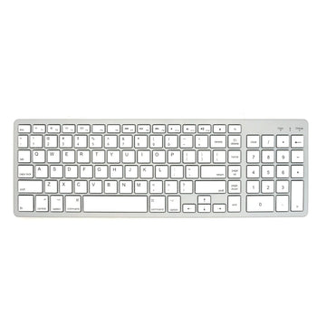 Wireless Bluetooth 5.0 Keyboard 2.4G English 102 Keycaps For MacBook iPad Tablet USB C Rechargeable Keyboard PC Accessories