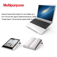 Laptop Tablet Stand Universal Adjustable Aluminium Alloy Foldable Stand Desktop Holder For Macbook 10''-15.6'' Laptop Notbebook