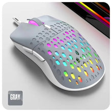 RAIKU G701 Wired 6 Keys Mouse Colorful Lighting Gaming and Office For Microsoft Windows and Apple IOS System