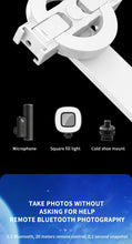 DIXSG Magnetic Selfie Stick Tripod with Bluetooth Remote Control Extendable Phone Stand Magnetic Tripod for Video Recording