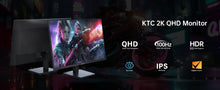 KTC H27T27 27inch QHD 100Hz Gaming Monitor 2560x1440 IPS Fast Panel Screen 16:9 ELED 1ms GTG Response Time 99% sRGB HDR10