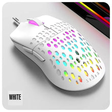 RAIKU G701 Wired 6 Keys Mouse Colorful Lighting Gaming and Office For Microsoft Windows and Apple IOS System