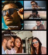 Xiaomi 4K HD AI lunettes intelligentes 800w Pixel caméra multifonctionnelle Bluetooth appel Assistant vocal lecteur de musique traduction intelligente ﻿