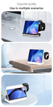 Wireless Charger Stand For iPhone 15 14 Samsung S23 S22 Ultra Fold Z Flip Galaxy Watch Active Buds Fast Charging Station Holder