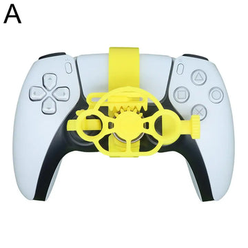 For Ps5/Ps5 Gamepad Steering Wheel Accessories Mini 3D Printing Used Slim Game Controller Auxiliary Replacement Accessories