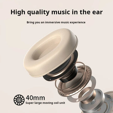 SONY D2-ANC Wireless Headphones Bluetooth 5.3 Earphones Foldable Gaming Headset Sport Headphone with Mic Music Earbuds Original