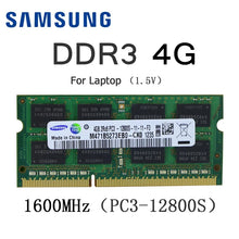 Samsung Laptop Ram DDR2 2GB 4GB 800MHz 667MHz DDR3 DDR3L 2GB 4GB 8GB 1066 1333 1600 1866MHz SODIMM 204pin Memory For Notebook