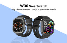 Blackview W30 Waterproof Smart Watch New Version Men Women Health and Fitness Tracking Watch, Bluetooth Calling For ISO Android