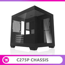 Darkflash C275P PC Case Sea View Room Gaming Computer Desktop M-ATX Motherboard  Double-Sided Tempered Glass PC Gamer Cabinet