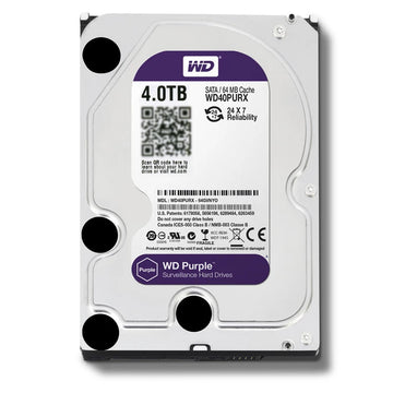 WD Purple 4TB Surveillance Internal Hard Drive Disk 3.5" 64M Cache SATA III 6Gb/s 1TB 2TB 3TB HDD HD Harddisk for CCTV DVR NVR