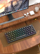 MageGee Mini 60% Compact Gaming Keyboard — RGB, 61 Keys