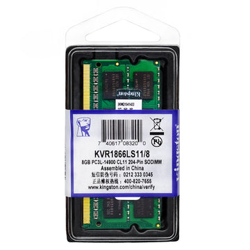 Kingston Laptop Ram DDR3L DDR3 8GB 4GB 1066Mhz 1333Mhz 1600Mhz 1866Mhz SO-DIMM PC3-8500 10600 12800 Notebook DDR3 Dual Channel