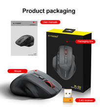 E-YOOSO X-31 USB 2.4G Wireless Gaming Large Mouse for Big Hands PAW3212 4800 DPI 5 buttons for gamer Mice computer laptop PC