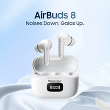 Blackview AirBuds 8 Bluetooth 5.3 Headset TWS Wireless Earphones Touch Control Headphone With Microphone Heasets