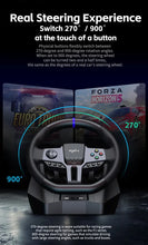 Volant de jeu PXN V9 Gen2/V9 270 ° /900 °   Simulateur de course pour PS4,PS3, PC Windows 7/8/10/11,Xbox One,Xbox Series X/S