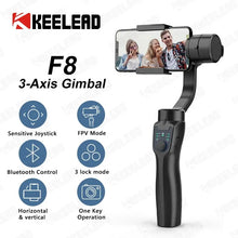 F8 Handheld 3-Axis Gimbal Phone Holder Anti Shake Video Record Stabilizer for Smartphone Xiaomi iPhone 13 14 Pro Max