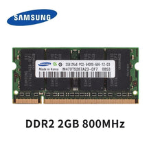 Samsung Laptop Memoria DDR2 667 800MHz DDR3 1066 1333 1600 1866MHz DDR4 2133 2400 2666 3200MHz High Performance Notebook RAM