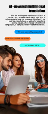 Xiaomi 4K HD AI lunettes intelligentes 800w Pixel caméra multifonctionnelle Bluetooth appel Assistant vocal lecteur de musique traduction intelligente ﻿