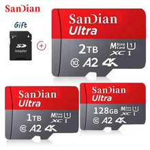 Original SD Card 2TB High Speed Memory Card 512GB 1TB Large Capacity Storage Device Sd Memory Card for Phones/Computers/Cameras