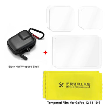 Storage Bag Case for GoPro Hero 13 12 11 10 9 8 Portable Mini Box Sport Camera Waterproof Protective Case for Go Pro Accessories