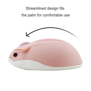 CHUYI New Wireless Mouse Cute Hamster Design Mause 2.4G 1200 DPI Portable Computer Mice Gaming Gifts For Computer Laptop PC