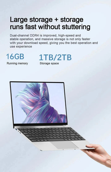 2024 Portable Windows 11 i9 Laptop 14.1" Computer PC 1920*1080 Notebook Intel Core i9 8950HK16GB RAM 1TB 2TB SSD Gaming Laptops