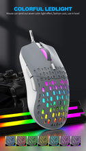 RAIKU G701 Wired 6 Keys Mouse Colorful Lighting Gaming and Office For Microsoft Windows and Apple IOS System