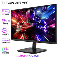 TITAN ARMY P2418C Flat 16:9 IPS FHD 144Hz OTITAN ARMY P2418C 23.8inch Flat 16:9 IPS FHD 144Hz Office monitor 1920x1080 Resolutio