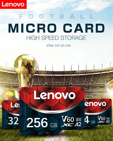 Lenovo 2TB Memory Card 128GB Class 10 V60 TF Card 1TB Mini SD Card 512GB 256GB A2 U3 Micro SD Card 128GB High Speed TF Card