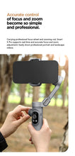 Handheld Gimbal Stabilizer 3-Axis Smart X Pro Professional for Smartphone Wireless Charging OLED Display LED Light Focus Wheel