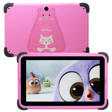 Used Tablets 7'' Android 11 Children Tablet  2GB 32GB 4-Core Tablet for Kids 1024x600 IPS Dual Wifi 5G 3000mAh with Tab Holder