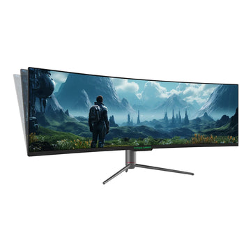 TITAN ARMY C49SHC 49-inch Gaming Monitor, 3840*1080 CSOT HVA Panel, 32:9 Oversized Curved Screen 144Hz High Refresh Rate PIP/PBP