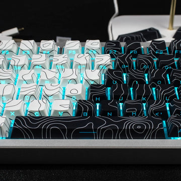 GMK keycaps Canyon Black keycaps 142 Key PBT keycaps Dye Sublimation Cherry profile For Mechanical Keyboard Key Cap