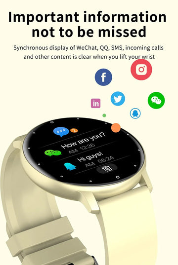 LIGE 2023 New Men Smart Watch Real-time Activity Tracker Heart Rate Monitor Sports Women Smart Watch Men Clock For Android IOS