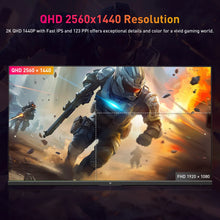 KTC Q24T09 Gaming Monitor, 24-inch 2560*1440 16:9 Fast IPS Screen, 180Hz Refresh Rate, FreeSync & G-Sync, 126% sRGB, HDR Support