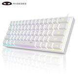 MageGee Mini 60% Compact Gaming Keyboard — RGB, 61 Keys