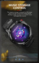 Military C22 Men's Smart Watch BT Call 4GB ROM Fitness Tracker 3ATM Waterproof Sport Smartwatch for Xiaomi Huawei IOS Phone 2023