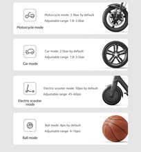 Xiaomi Mijia Air Pump 2 pour vélos et balles, préinitialisation numérique de la pression des pneus + arrêt automatique de charge, charge rapide de type C