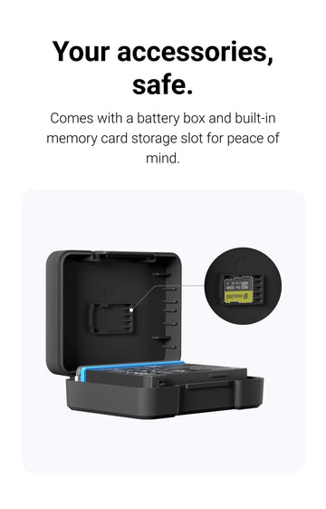 Insta360 X3 Battery And Fast Charger Hub For Insta 360 ONE X 3 Original Power Accessories