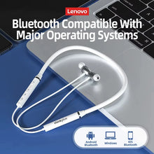 100% original Lenovo HE05X Bluetooth écouteurs écouteur étanche bouchons d'oreilles HIFI son magnétique tour de cou casque sport casque