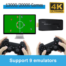 Video Game Console Built-in 20000 Games Wireless Controller TV Game Stick 4K HD Retro Mini Handheld Game Player