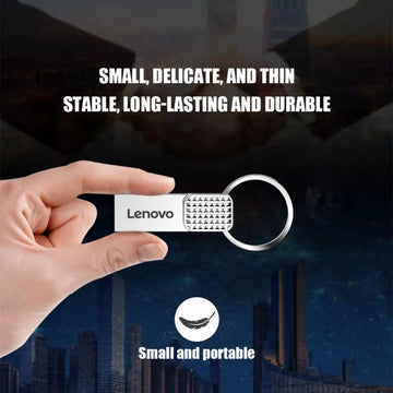 Lenovo 128GB Original Metal USB Pendrive 2TB Large Capacity Portable Flash Drive USB 3.0 High-Speed File Transfer Waterproof