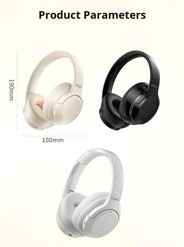 SONY D2-ANC Wireless Headphones Bluetooth 5.3 Earphones Foldable Gaming Headset Sport Headphone with Mic Music Earbuds Original