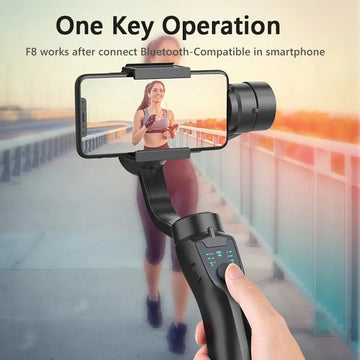 F8 Handheld 3-Axis Gimbal Phone Holder Anti Shake Video Record Stabilizer for Smartphone Xiaomi iPhone 13 14 Pro Max