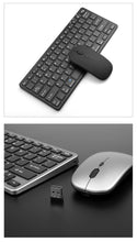 Bluetooth 5.0 & 2.4G Wireless Keyboard and Mouse Combo Mini Multimedia Keyboard Mouse Set For Laptop PC TV iPad Macbook Android