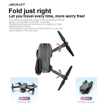 E99 K3 Pro Drone HD Professional 4k drone Dual Camera WIFI fpv  Aircraft Quadcopte Obstacle Avoidance Aerial Photography Drone