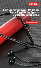 100% original Lenovo HE05X Bluetooth écouteurs écouteur étanche bouchons d'oreilles HIFI son magnétique tour de cou casque sport casque