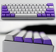 61 Key Set PBT Keycaps Ansi 60% Computer Gamer Mechanical Keyboard Cap Backlight OEM Miami DOLCH GK61 SK61 Anne pro 2 RK61 K617